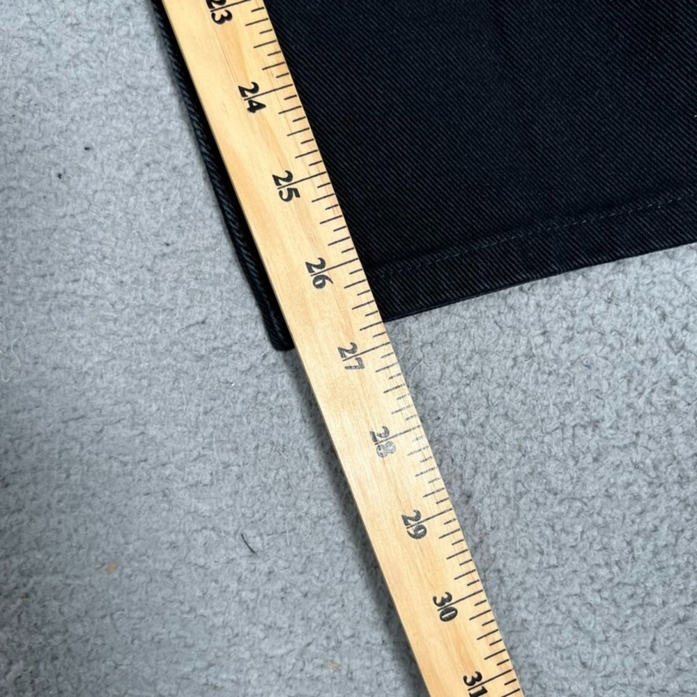 424 on Fairfax Jeans Mens 32x27 Black Slim Straight‎ Denim Casual Preppy Cotton - Picture 8 of 12
